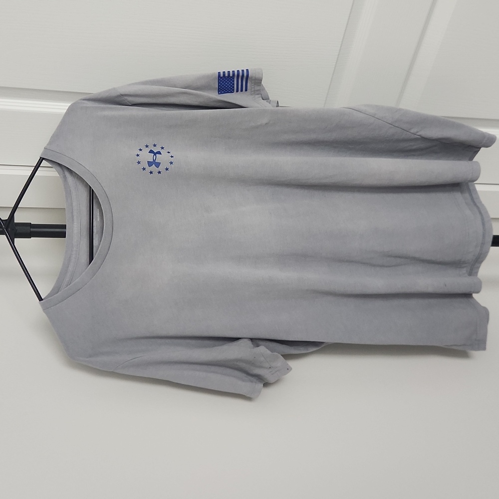Under Armour Men's Gray T-Shirt 2x